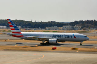 アメリカン航空機